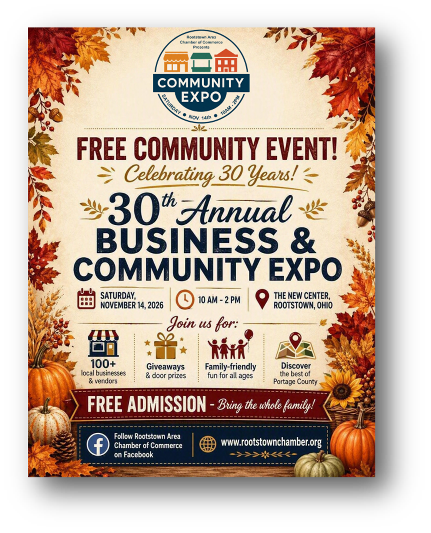 30th Annual Business & Community Expo Flyer