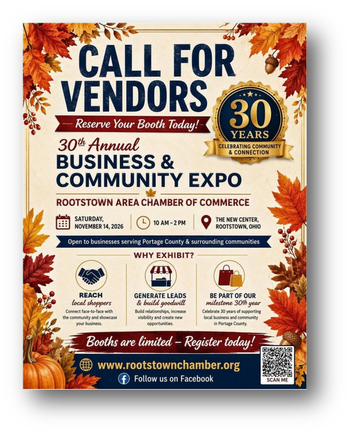 30th Annual Business & Community Expo Flyer